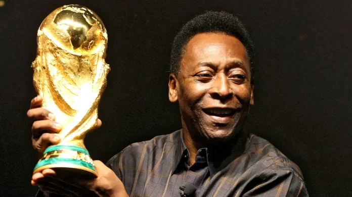 Pelé Brazil Football Legend With Record-Breaking Goals And Achievements
